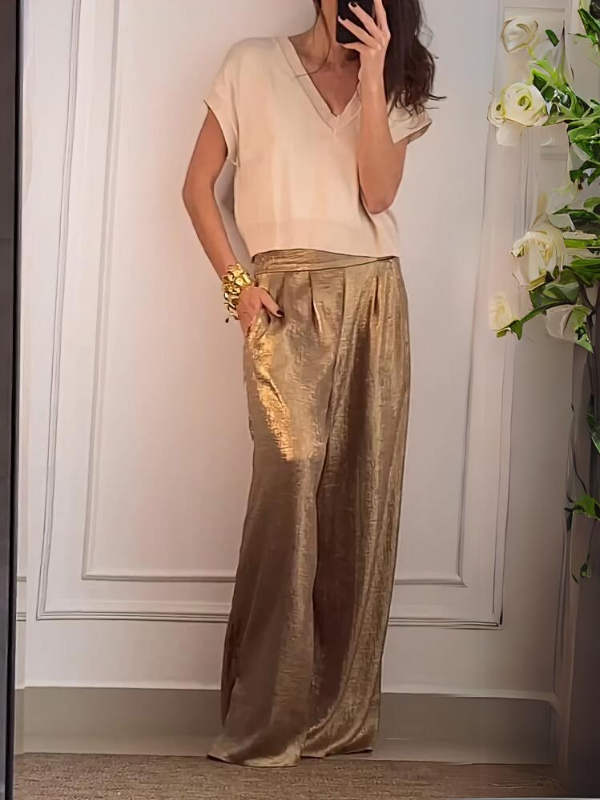 Sophia™ - High-Waist Pants & Top Set