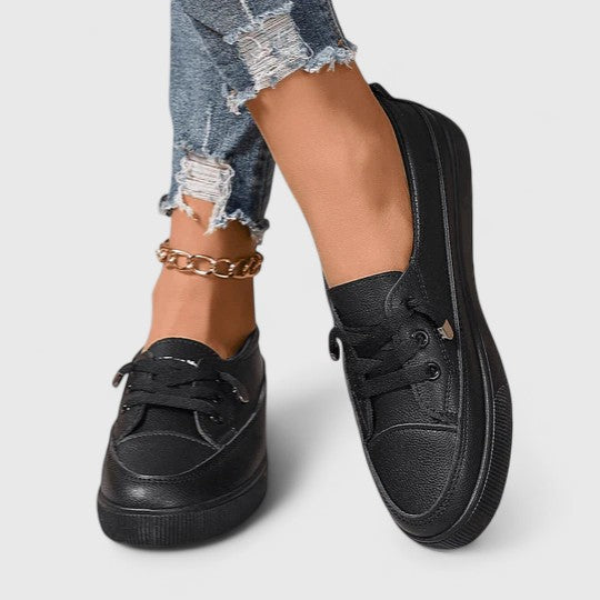 Women's Low-Top Sneakers with Orthopedic Support for Autumn Everyday Wear