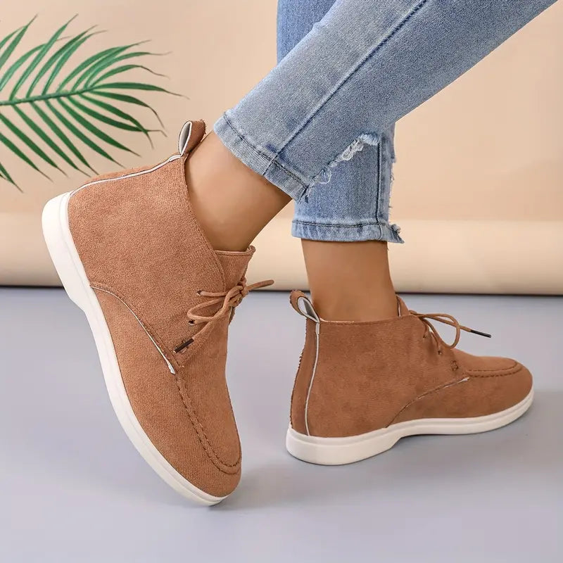 Élégantes bottes plates pour femmes Beau