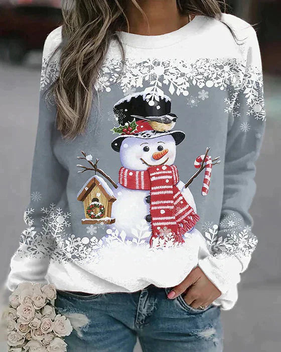 Benny - Enchanting Colourful Snowman Motif