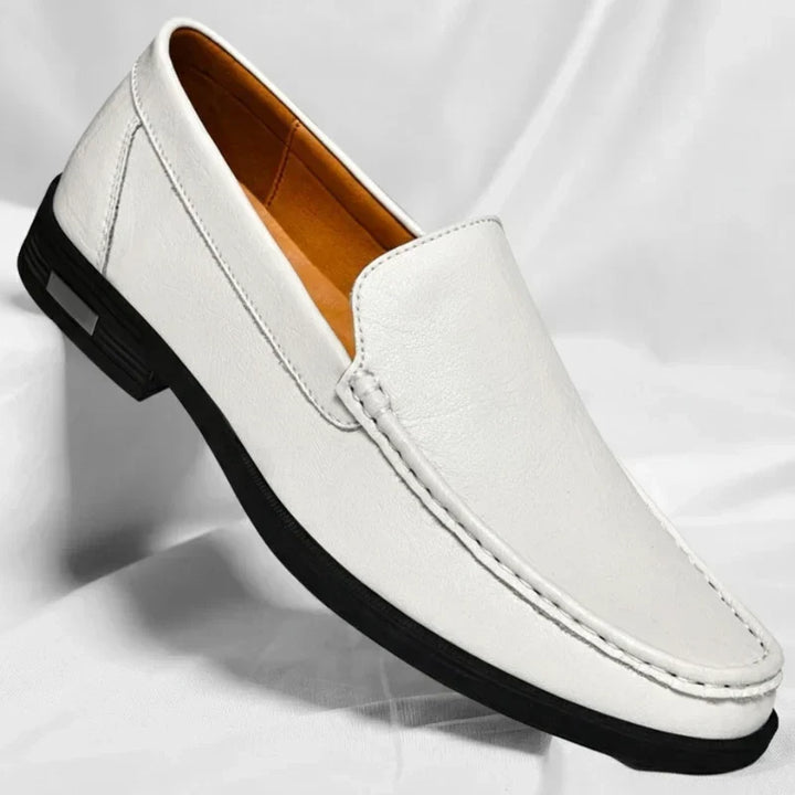 Men's Leather Loafers Autumn Slip-On Dress Shoes