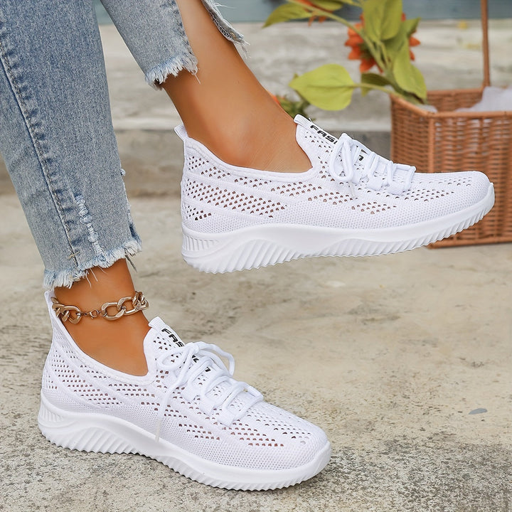 Women's Mesh Walking Shoes Autumn Air-Cushion Athletic Sneakers