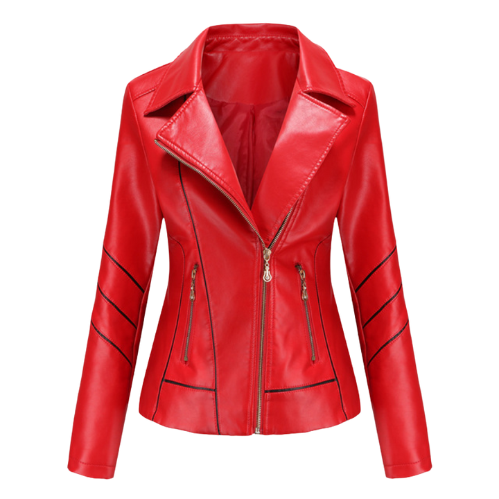 HANNIE - Elegant leather jackets for a timeless look