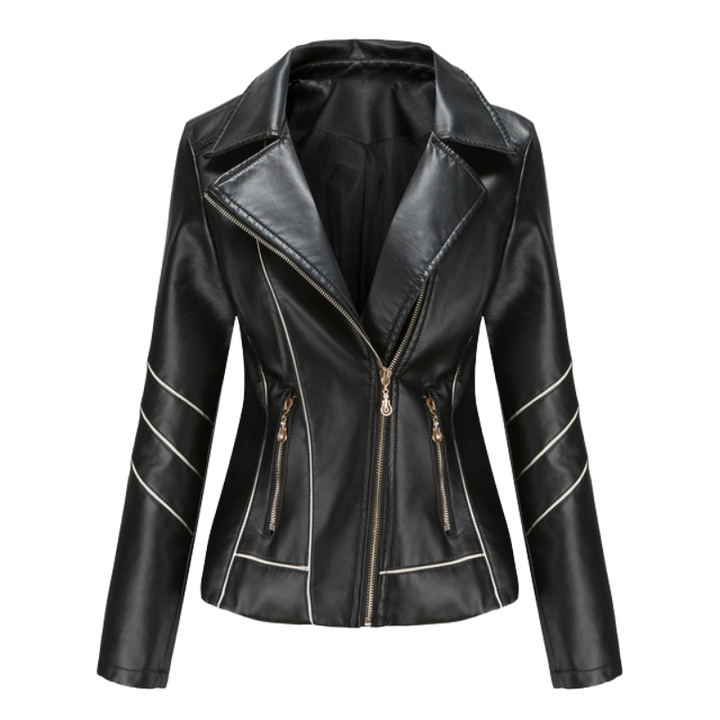 HANNIE - Elegant leather jackets for a timeless look