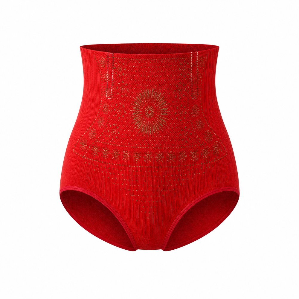 Women's High Waist Shapewear Briefs Spring Tummy Control Knickers Seamless Shaping Underwear