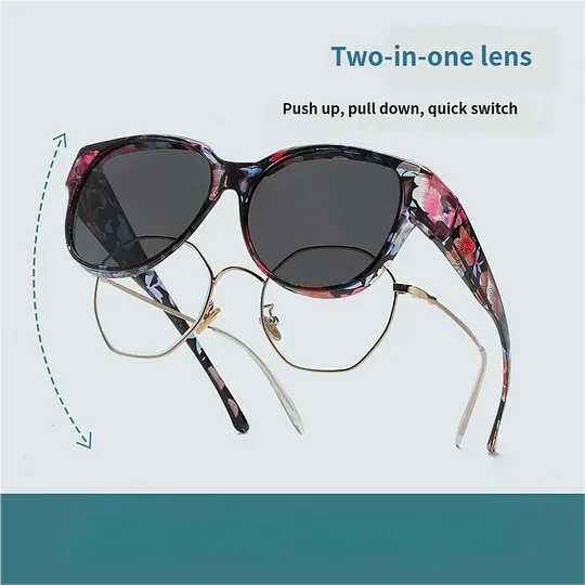 Women's Polarized Sunglasses Autumn Cat-Eye UV400 Eyewear