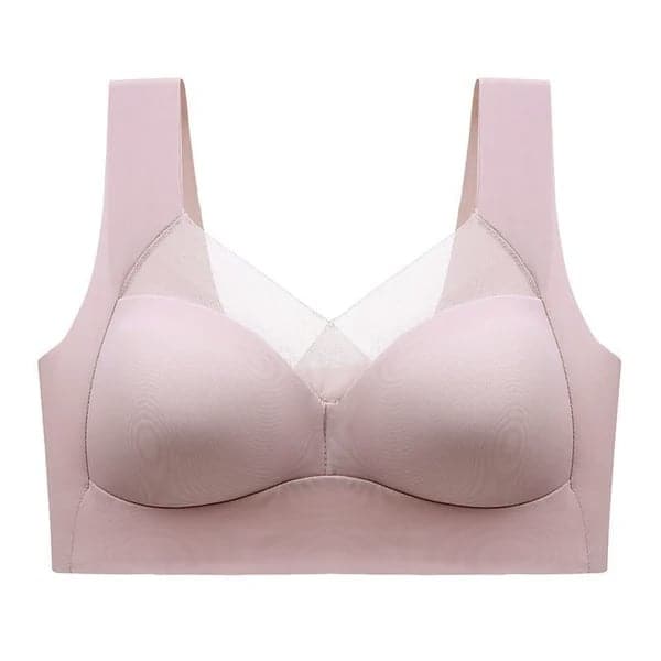 Women's Nylon Wire-Free Push-Up Bra Autumn Seamless Support Bra