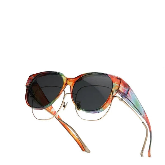 Women's Polarized Sunglasses Autumn Cat-Eye UV400 Eyewear
