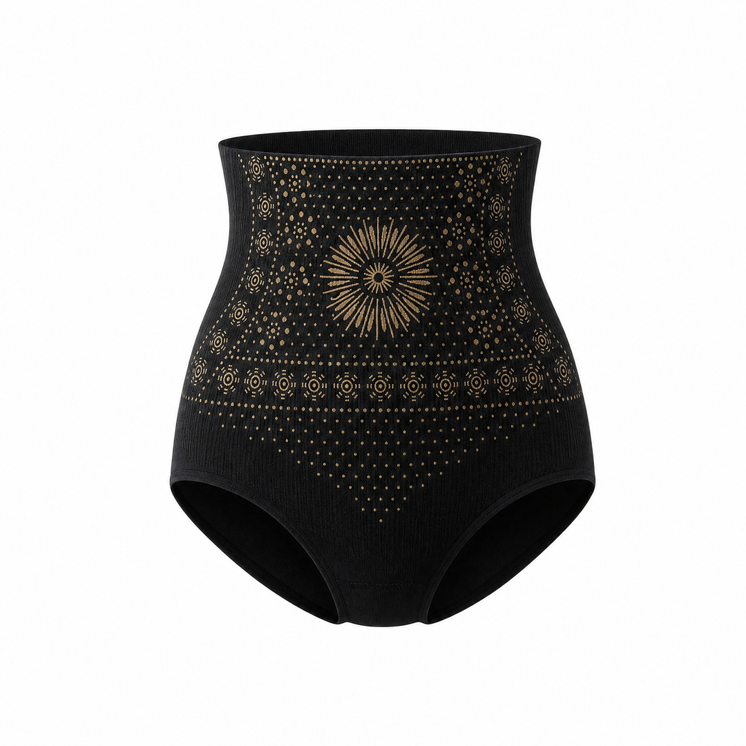 Women's High Waist Shapewear Briefs Spring Tummy Control Knickers Seamless Shaping Underwear