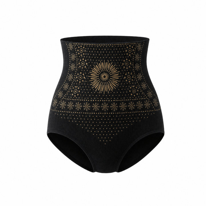 Women's High Waist Shapewear Briefs Spring Tummy Control Knickers Seamless Shaping Underwear