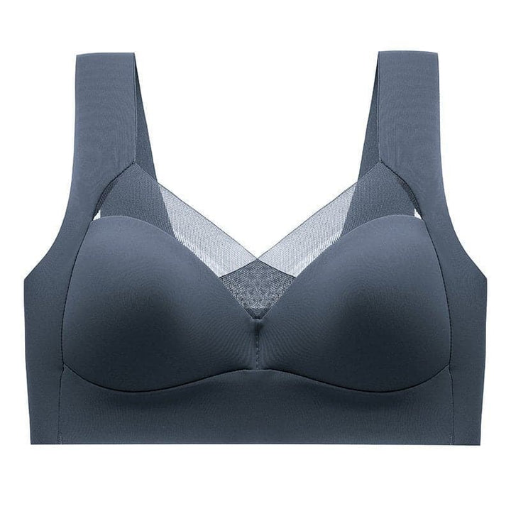 Women's Nylon Wire-Free Push-Up Bra Autumn Seamless Support Bra