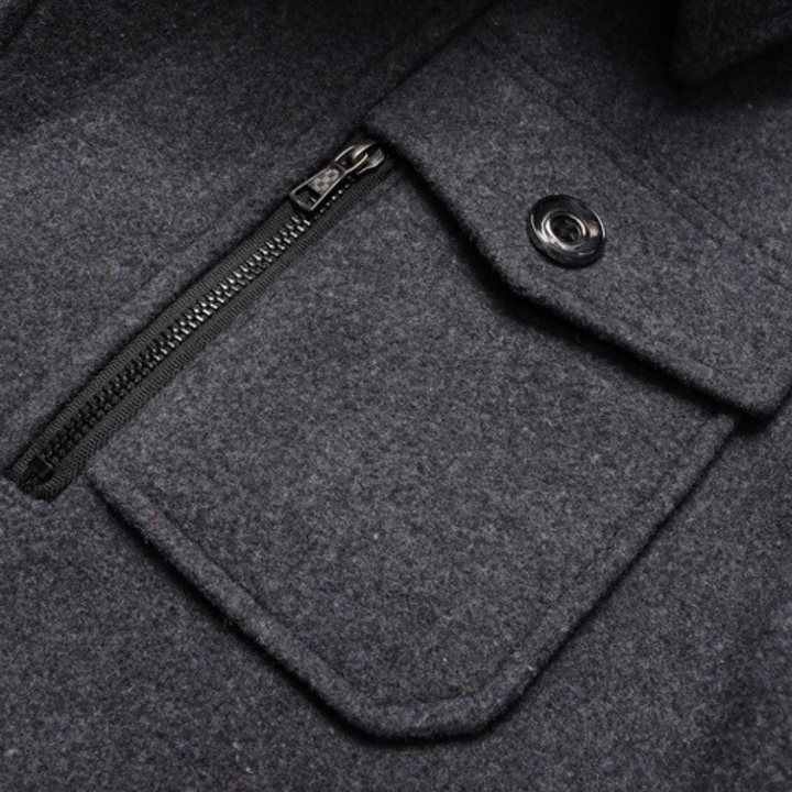 Stylish Men's Winter Coat in Two Parts - DAAN