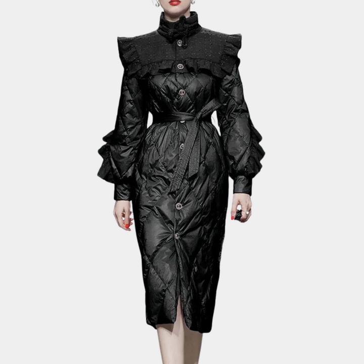 Elegant Winter Trench Coat for Women - Stylish and Comfortable