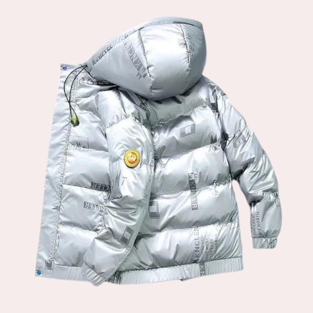 Alfred - Stylish hooded winter coat for men