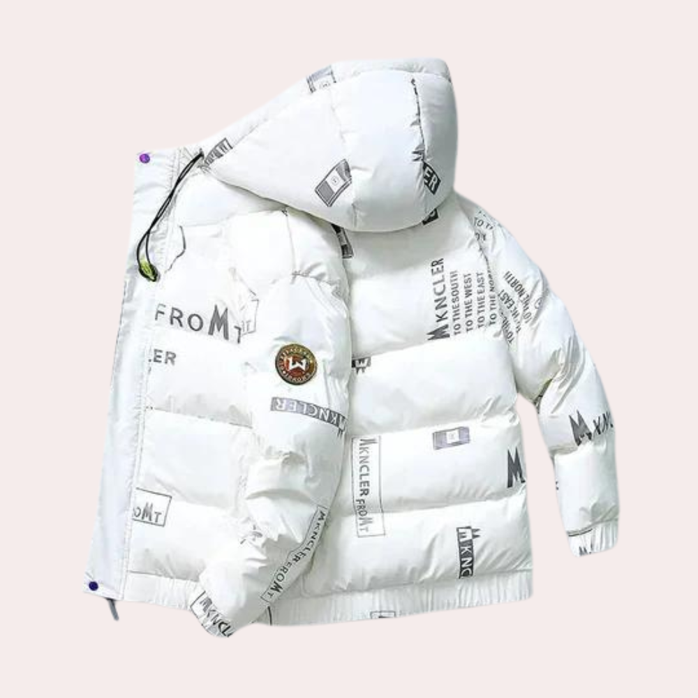 Alfred - Stylish hooded winter coat for men