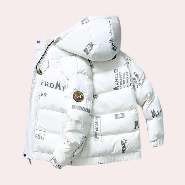 Alfred - Stylish hooded winter coat for men