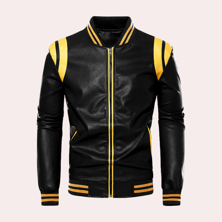 Stylish men's bomber jacket for a relaxed look