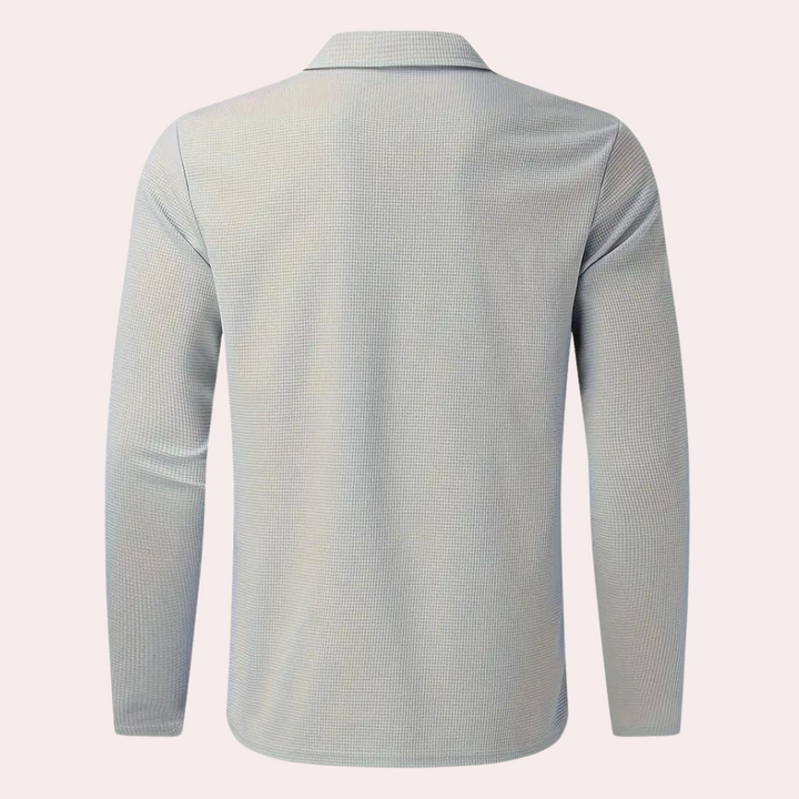 Stylish Men's Casual Jacket with Zipper for Comfort and Versatility