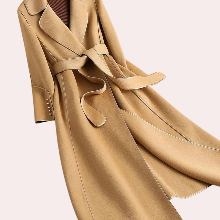 Stylish women's long coat for a chic look