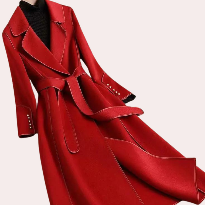 Stylish women's long coat for a chic look