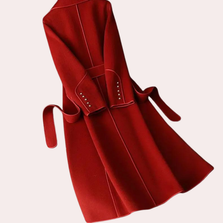 Stylish women's long coat for a chic look