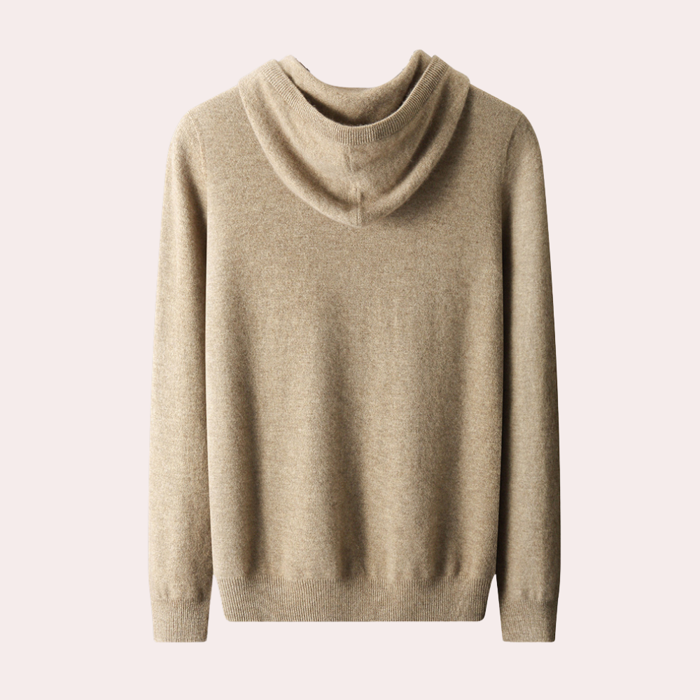 Stylish and comfortable men's hoodie for optimum convenience