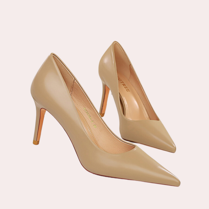 Stylish women's shoes with sophisticated high heels