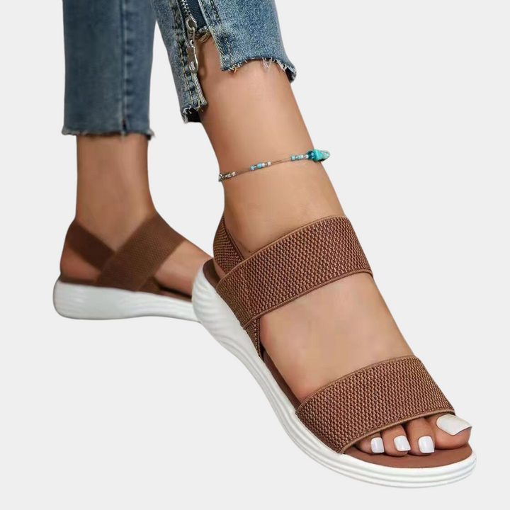 Elegant and trendy flat sandals for women
