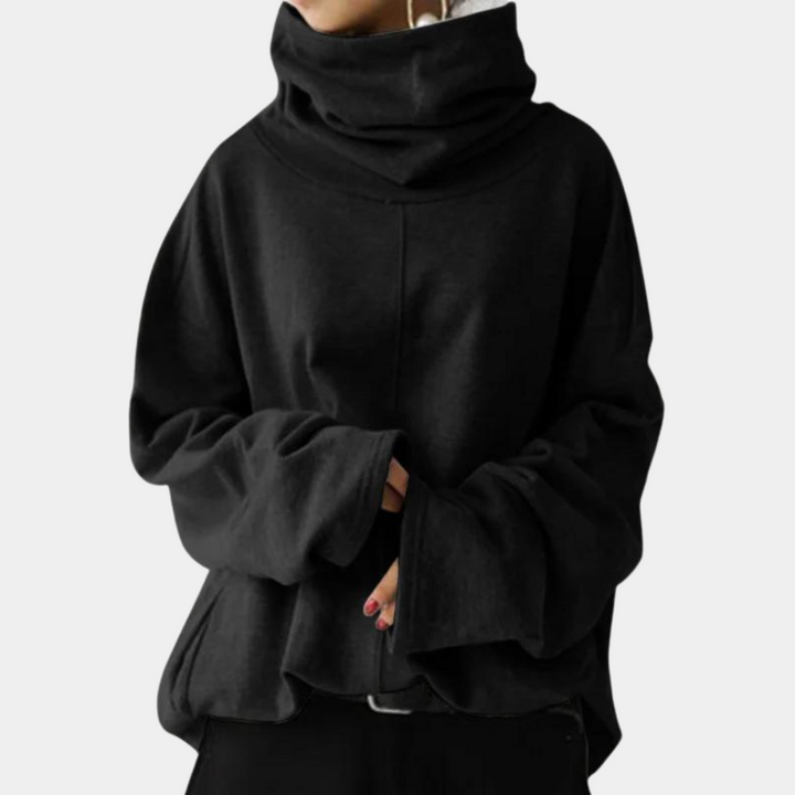 Stylish modern turtleneck for women