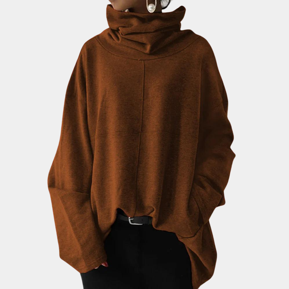 Stylish modern turtleneck for women