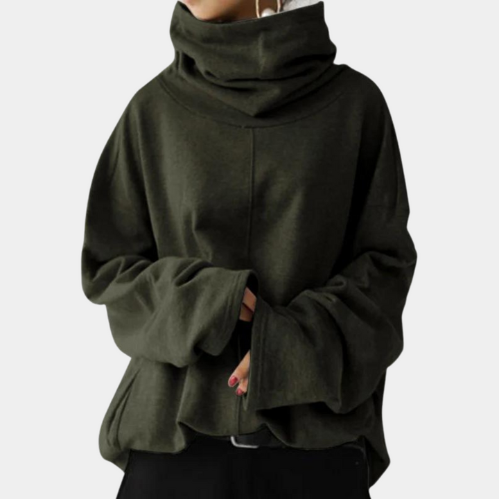 Stylish modern turtleneck for women