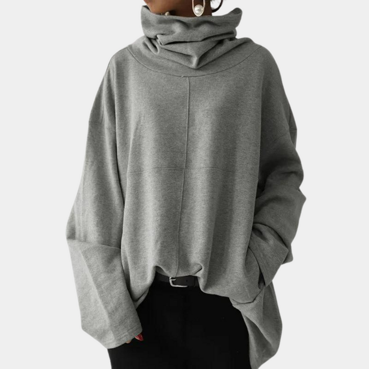Stylish modern turtleneck for women