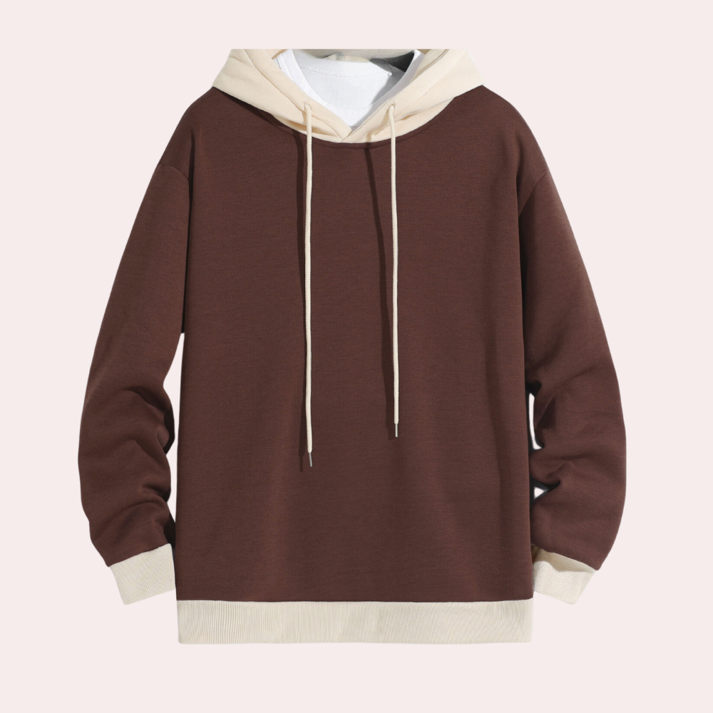 Dimitris - Elegant men's hoodie for a stylish look