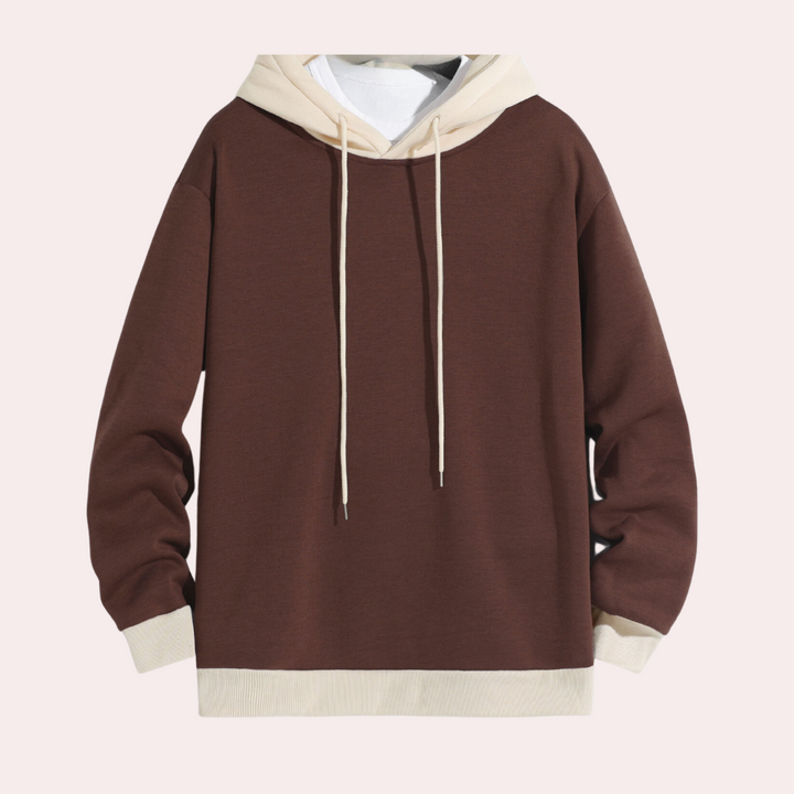 Dimitris - Elegant men's hoodie for a stylish look