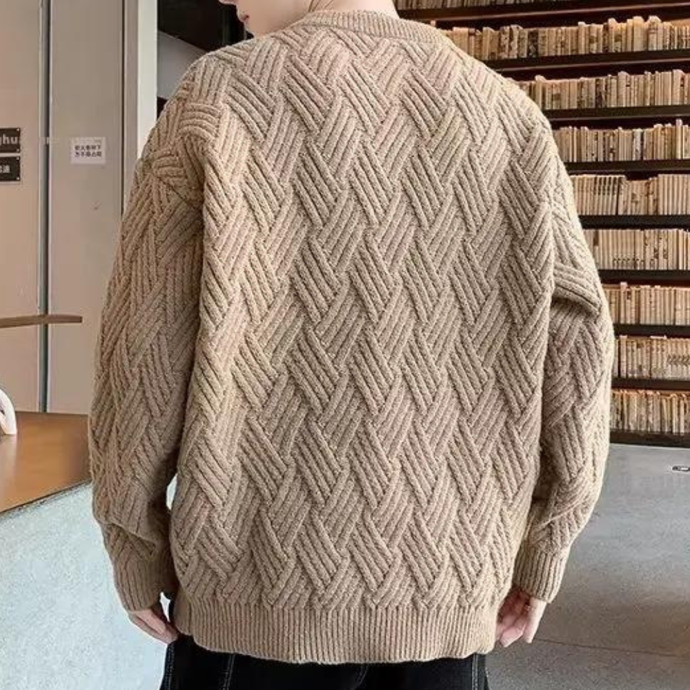 Kronid - Elegant knitted jumper for men