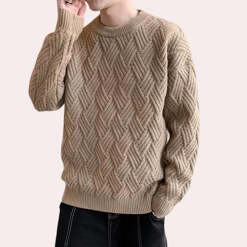 Kronid - Elegant knitted jumper for men