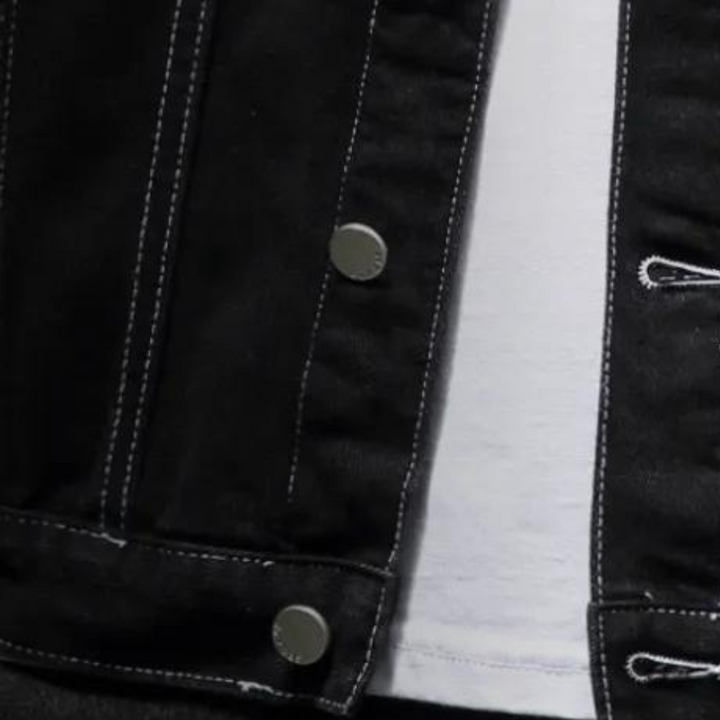 Darcio - Trendy Denim Winter Coat for the Modern Man