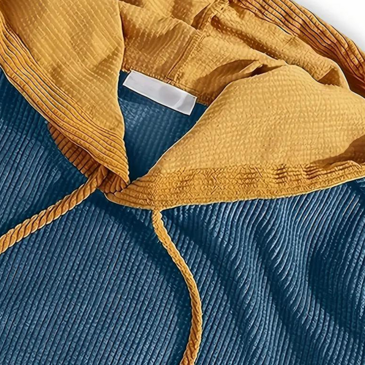 Janos - Trendy Corduroy Hoodie for the Fashion-conscious Man