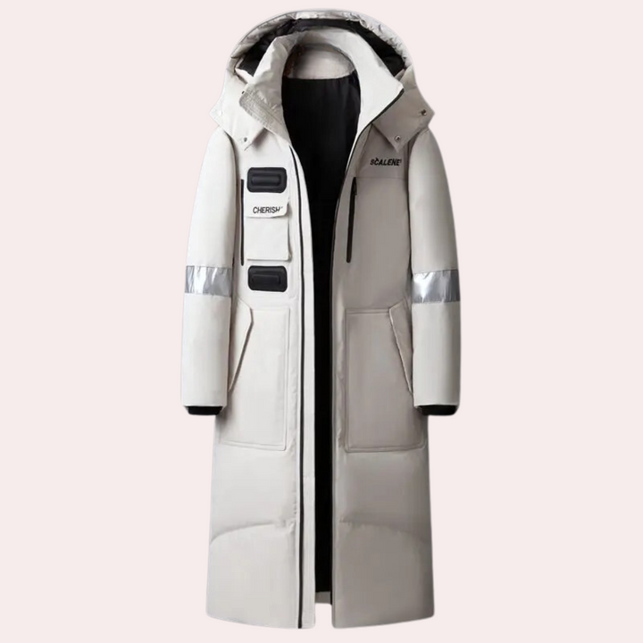 CLEMENT - Men's Winter Cloak with Hood for Ultimate Protection