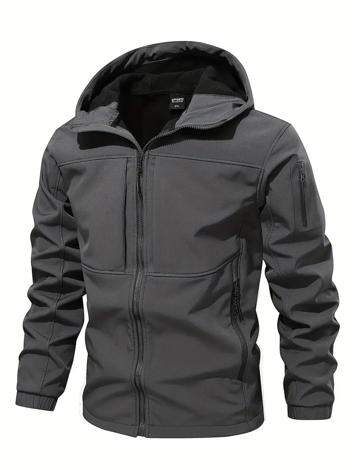 CARLO - Comfortable fleece outer jacket for men
