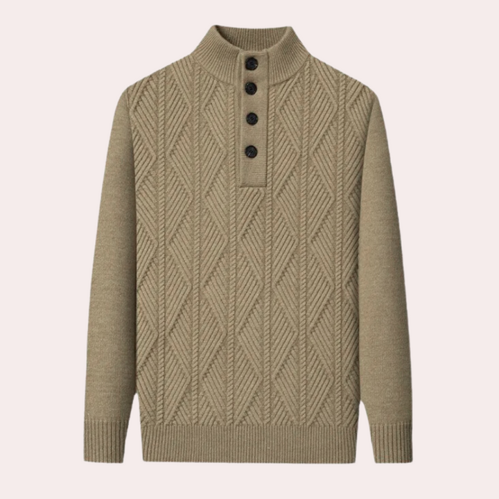 Stylish Knitted Sweater for the Fashion-conscious Man - JAIR