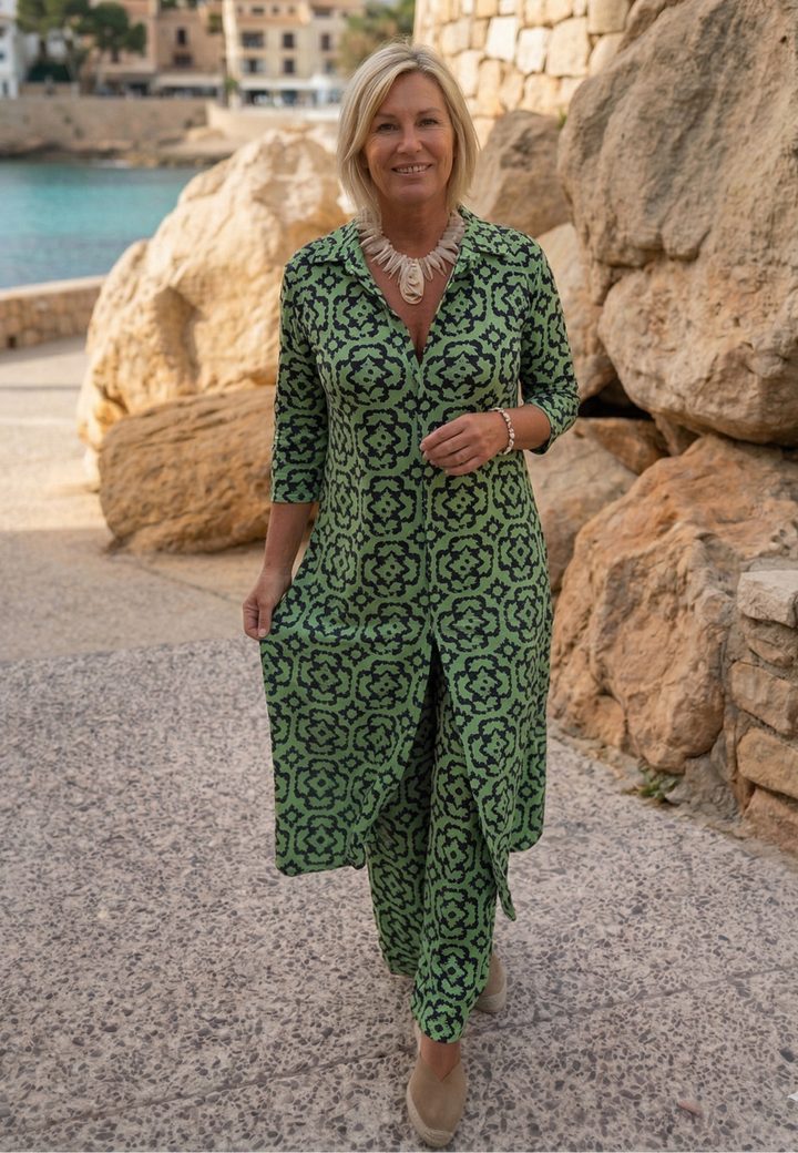 Women's Cotton Two-Piece Set Autumn Casual Outfit