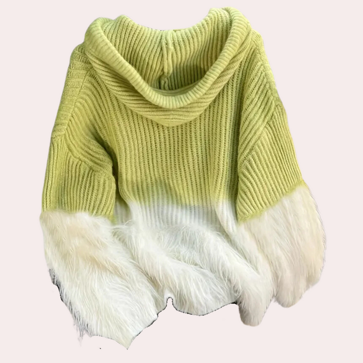 CYRENA - Stylish Coloured Knitted Sweater for Ladies