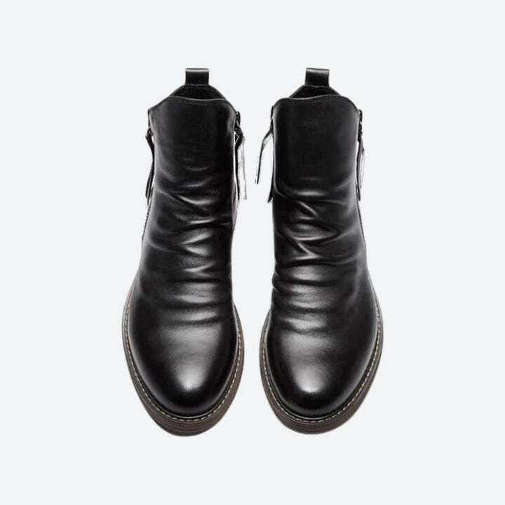 Stylish casual leather boots for men - Marty