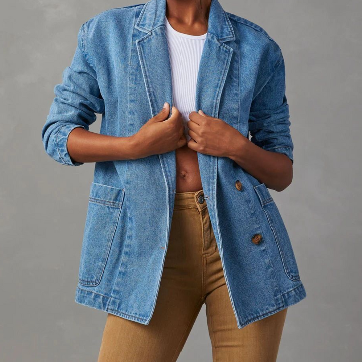 Nessa - Trendy and casual denim jacket for women