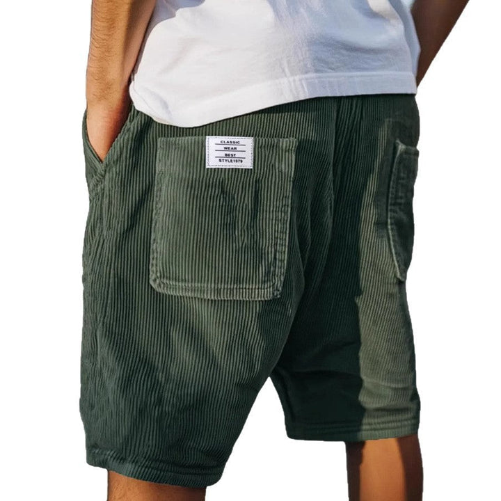 Men's Cotton Corduroy Shorts Autumn Casual Shorts
