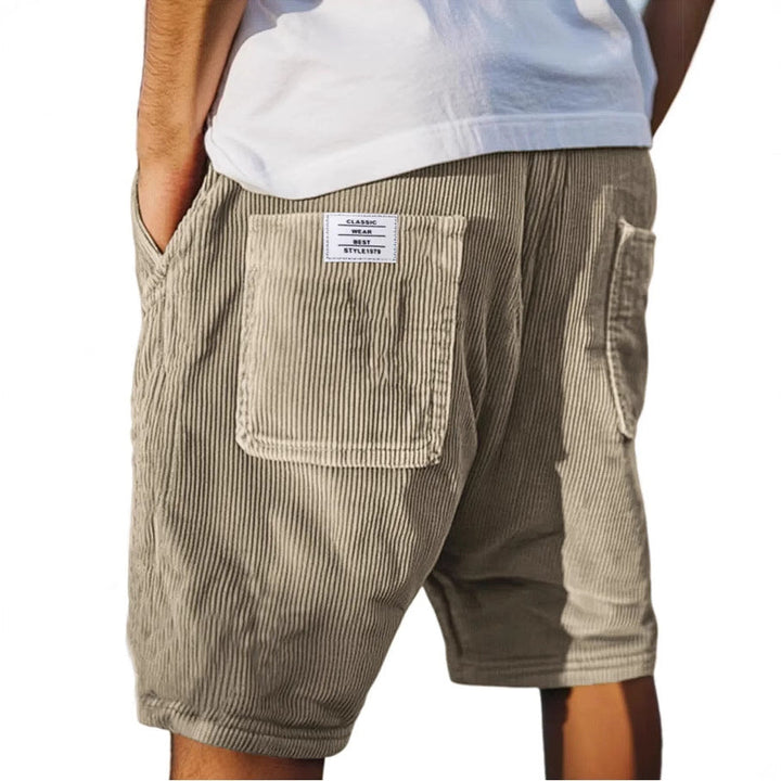 Men's Cotton Corduroy Shorts Autumn Casual Shorts