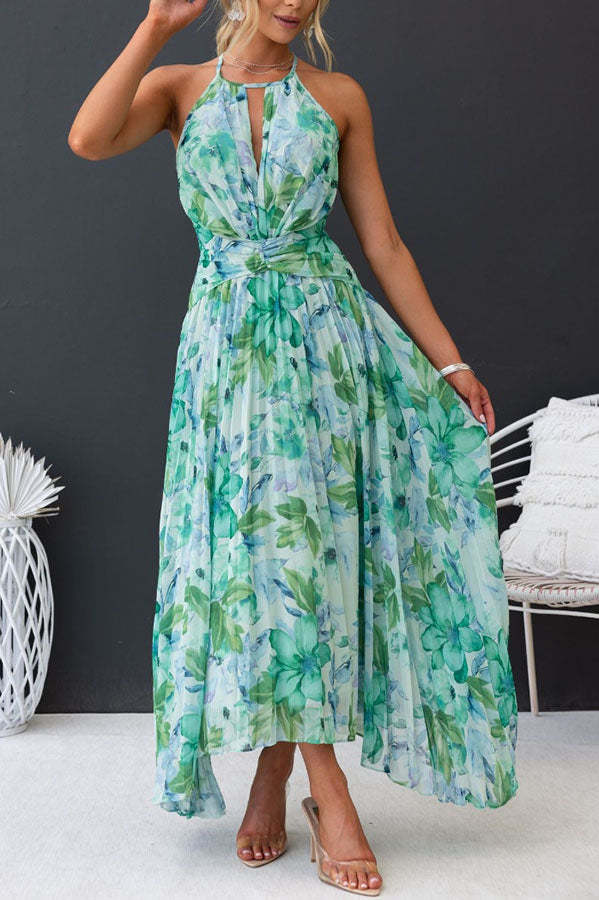 Lucy™ -  Floral Knee-Length Dress