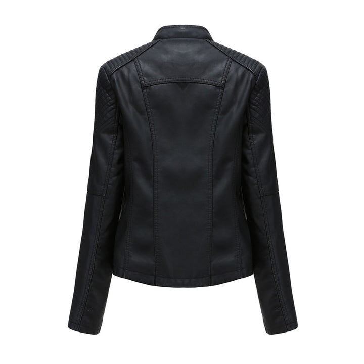 MARIE - Elegant leather jacket for a trendy look