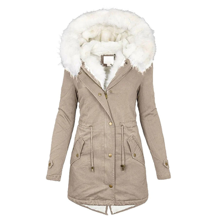 Louise - Elegant long winter coat for women
